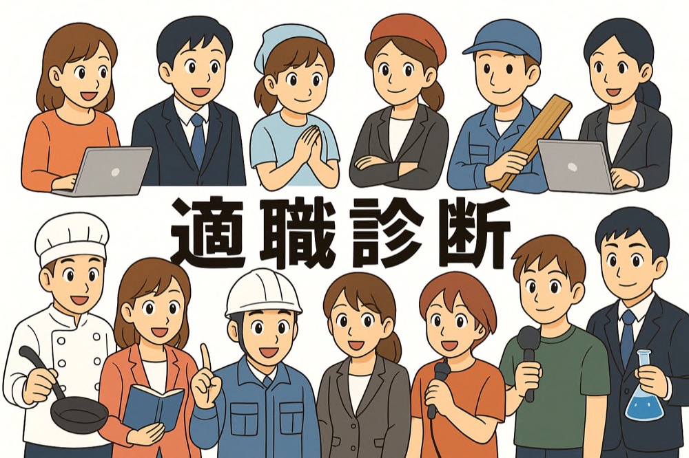 適職診断（自分に合う仕事探し）のタイトル画像