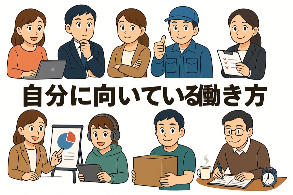 自分に向いている働き方診断のタイトル画像