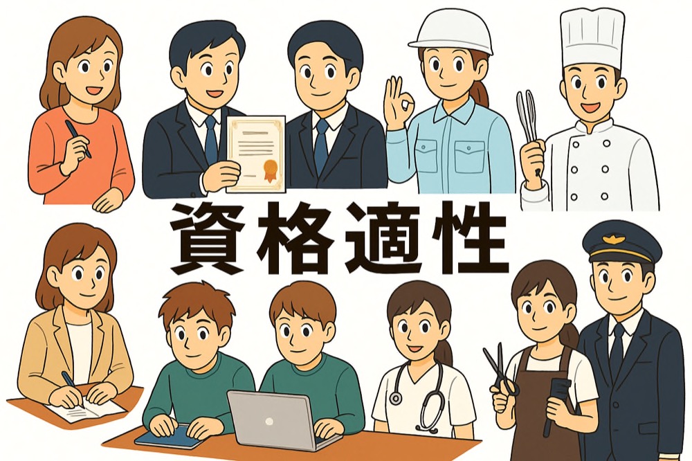 AI適職診断：資格適性診断（何の資格が合うか）