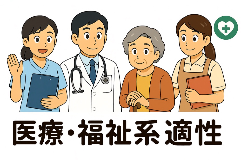 AI適職診断：医療・福祉系適性診断