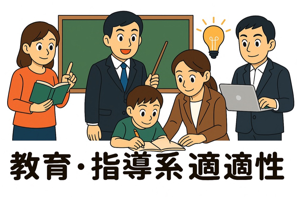 AI適職診断：教育・指導系適性診断