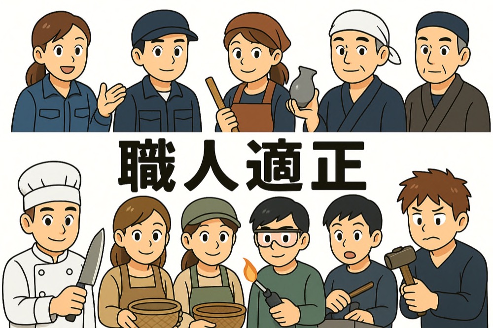 AI適職診断：職人適性診断