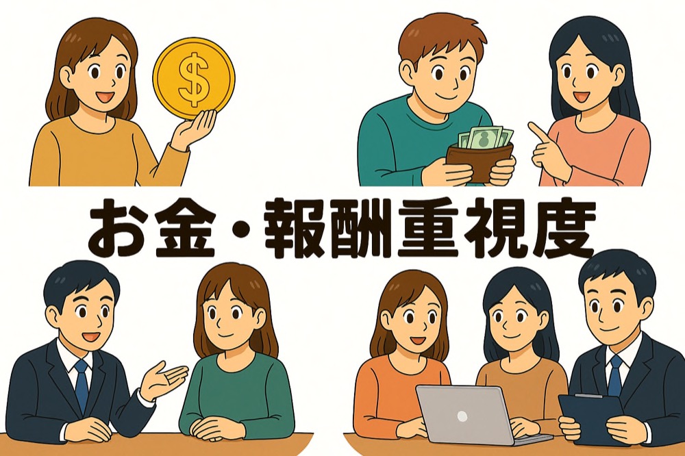 お金・報酬重視度診断のタイトル画像