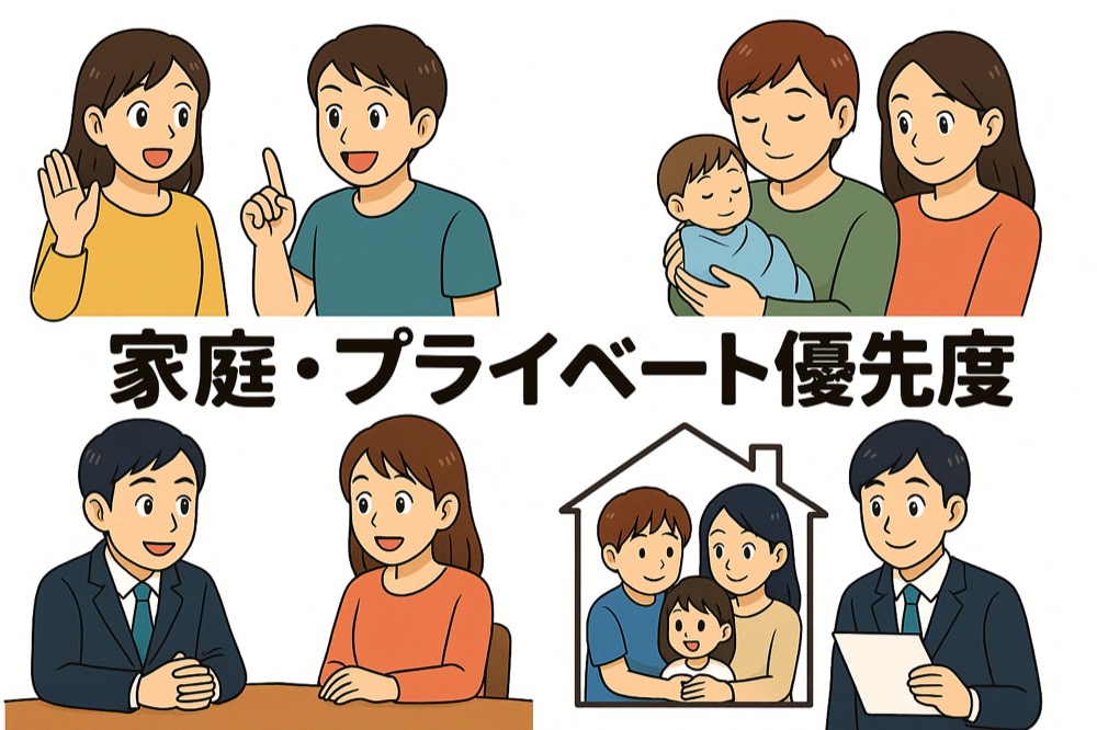 AI適職診断：家庭・プライベート優先度診断